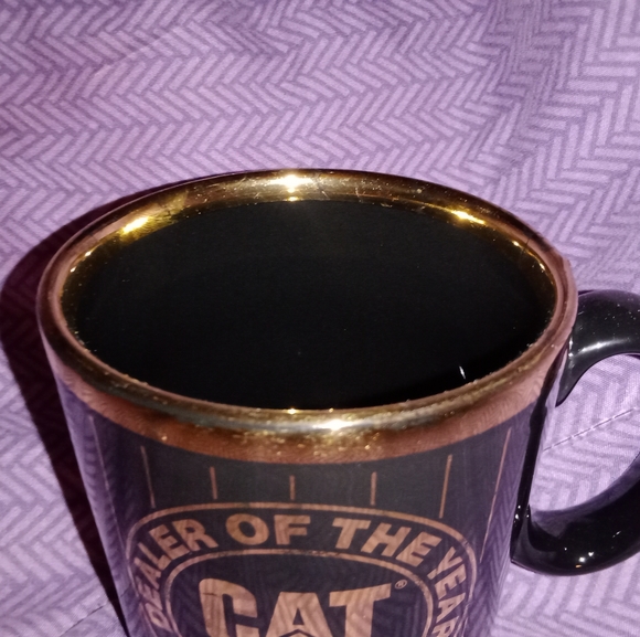 Vintage CAT Caterpillar Lift Trucks Coffee Cup Mug Advertising 1995 TAMS England - Picture 4 of 6